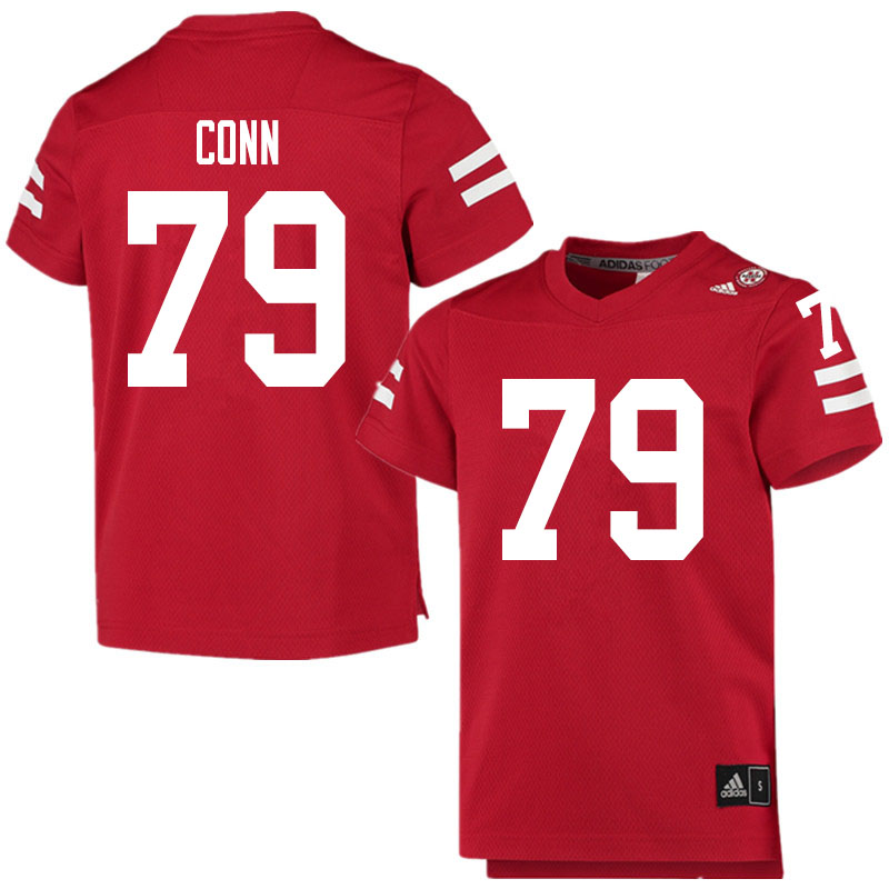 Men #79 Alex Conn Nebraska Cornhuskers College Football Jerseys Sale-Scarlet